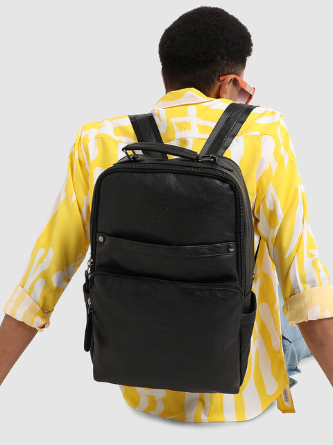 The Metropolitan Backpack - Coal Black