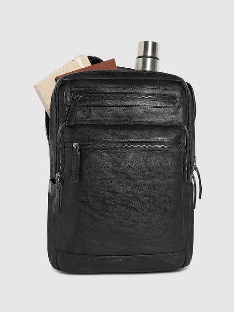 The Nomad's Echo Backpack - Coal Black