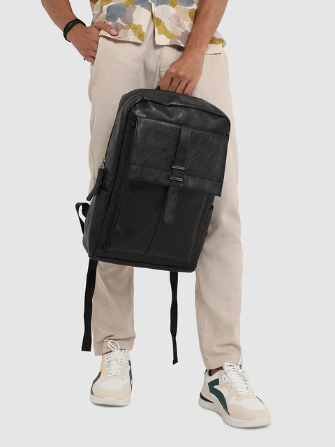 The Pioneer Backpack - Onyx Black