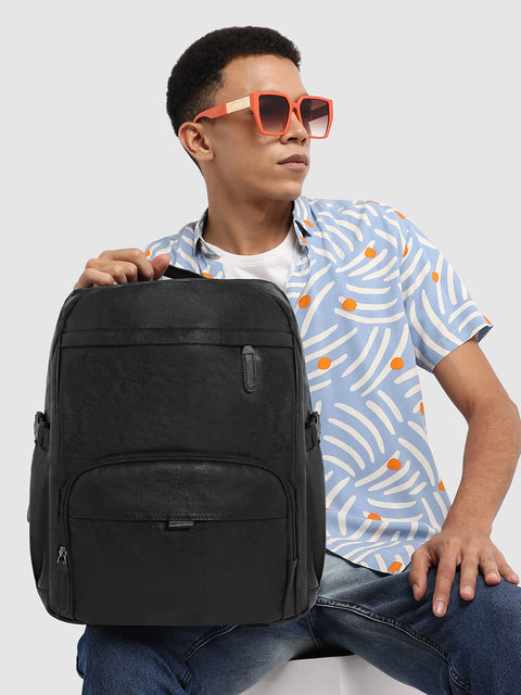 The Adventure Backpack - Midnight Black