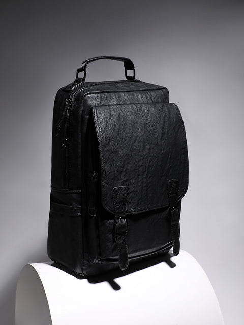 The Maverick Backpack - Jet Black