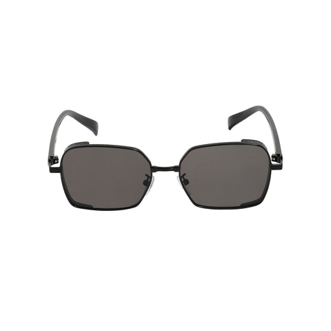 Solid Square Sunglasses - Black