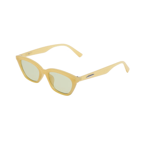 Solid Cateye Sunglasses - Yellow