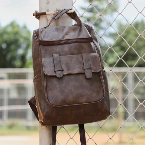 The On-The-Go Backpack - Pecan Brown