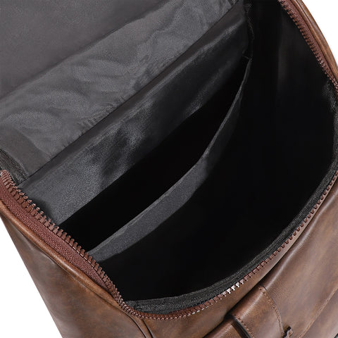 The On-The-Go Backpack - Pecan Brown