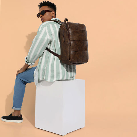 The Daily Essential Backapack - Mocha Brown