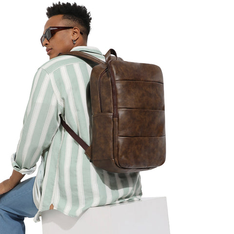 The Daily Essential Backapack - Mocha Brown