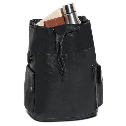 The Trekker Backpack - Grease Black