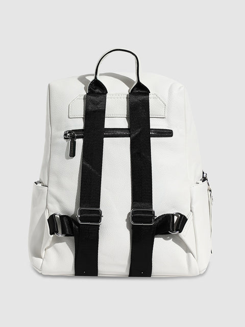 The Utility Curve Backpack - Chalk White