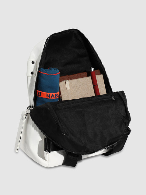 The Utility Curve Backpack - Chalk White